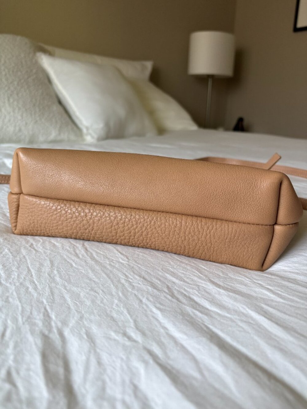 NEW Primecut Tan Leather Mini Hobo - Picture 3 of 9